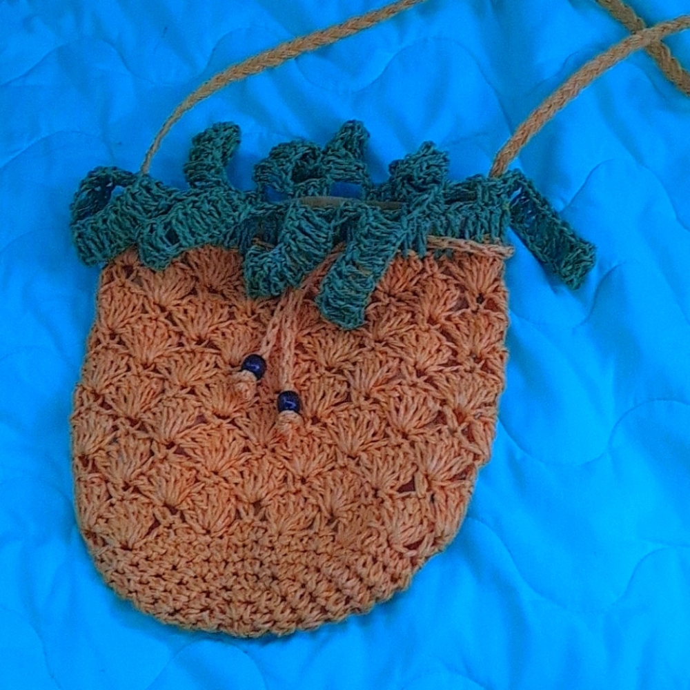 Pineapple cross body bag